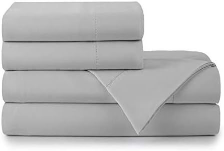 Peacock Alley Clara Luxury Sateen Sheet Sets - 100% Long Staple Cotton, 320 Thread-Count - Soft and Smooth Sateen Weave for All Seasons - Twin (Blush)