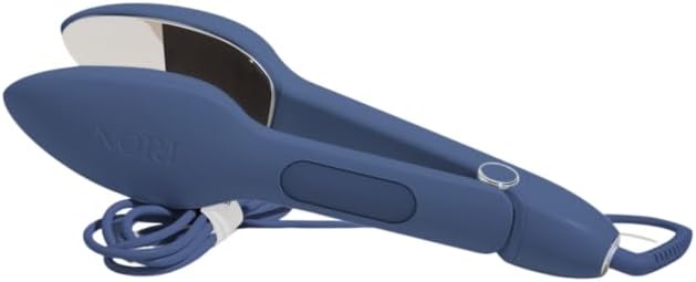Nori Press Travel Steam Iron - Portable Handheld Iron With Steamer - No Ironing Board Required - Easy to Use with 6 Fabric Settings - Removes Wrinkles - Women Gift Ideas - User Manual Included - White