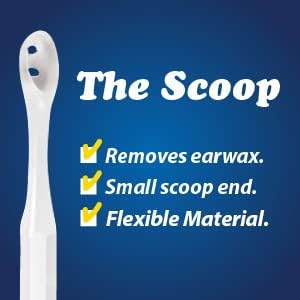 Clinere Ear Cleaners, Gentle Canal Cleaning and Ear Wax Removal Tool, Itch Relief, Exfoliates, 36 Count
