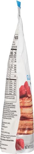 King Arthur Gluten Free Pancake Mix: Non-GMO, Kosher Certified, Easy-to-Prepare Breakfast Delight - Perfect for Fluffy, Delicious Pancakes (15 oz) - Packaging May Vary