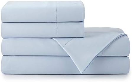 Peacock Alley Clara Luxury Sateen Sheet Sets - 100% Long Staple Cotton, 320 Thread-Count - Soft and Smooth Sateen Weave for All Seasons - Twin (Blush)