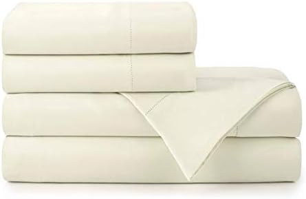Peacock Alley Clara Luxury Sateen Sheet Sets - 100% Long Staple Cotton, 320 Thread-Count - Soft and Smooth Sateen Weave for All Seasons - Twin (Blush)