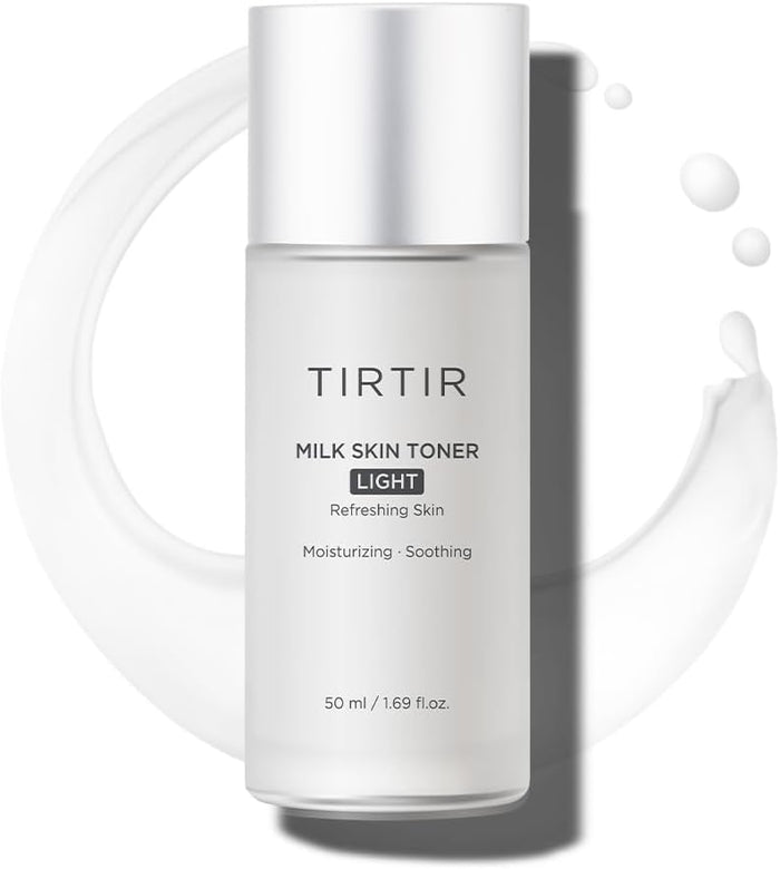 TIRTIR Milk Skin Rice Toner - Deep Moisturizing, Hydrating and Refreshing for face, Niacinamide, Ceramide, Rice Bran Extract, Nature-Oriented Ingredients, Korean Skin Care, Vegan, 150ml / 5.07 fl.oz.