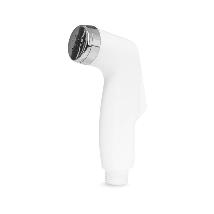 WOYO ABS Plastic Health Faucet Jet Spray with Wall Hook & Screws for Toilet, Baby Care, Pet Bathing & Floor Cleaning High Pressure Leakproof Nozzle Pack of 1 (Style-2)