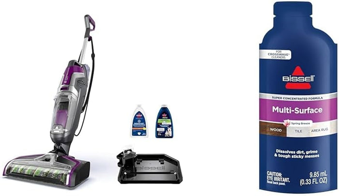 BISSELL CrossWave Edge, Multi-Surface Hard Floor Cleaner Wet Dry Vacuum with Zero-Gap Edge Technology, 4111A