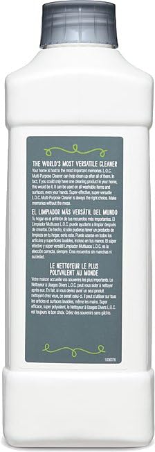 Concentrated Cleaners Refill Value Bundle for Multi-Purpose & Glass,33.8 fl. oz Each Bottle,Pack of 2,Bonus 600 ZNRO Facial Tissues Upon Request by Buyer (Proof 100% Satisfied w. Items & Service)