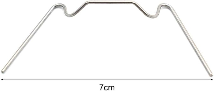 Mini Greenhouse Clips for Hanging - 100Pcs Stainless Steel Clips Green House Accessory Wire Clamp Clip pack for Harbor Freight Replacement Greenhouse Cover