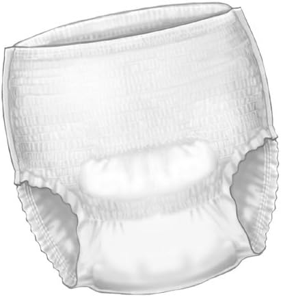 Cardinal Health™ 1615A Protective Underwear, Sure Care Plus, Heavy Absorbency, Large, Bag of 18