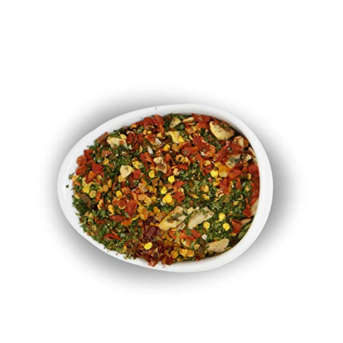 TUTTOCALABRIA Spaghetti Sauce Seasoning, Spicy Italian Spaghettata, Product of Italy, Add oil to pan, heat, mix in seasoning, and then toss with your favorite pasta, 250g