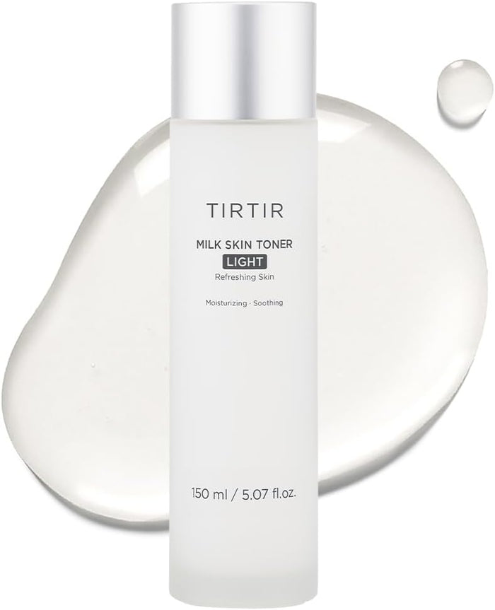 TIRTIR Milk Skin Rice Toner - Deep Moisturizing, Hydrating and Refreshing for face, Niacinamide, Ceramide, Rice Bran Extract, Nature-Oriented Ingredients, Korean Skin Care, Vegan, 150ml / 5.07 fl.oz.