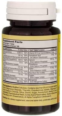 Nature's Blend Multiple Vitamin with Minerals No Iron 100 Tabs