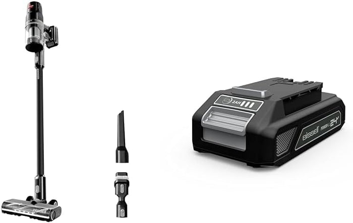 Bissell Featherweight Stick Lightweight Bagless Vacuum with Crevice Tool, 2033M, Black
