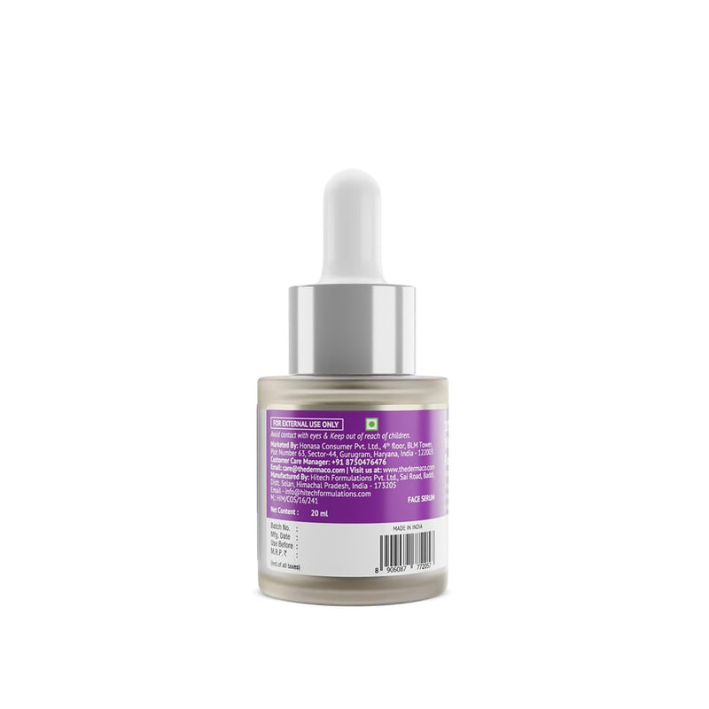 The Derma Co 20% Vitamin C Face Serum | Helps Revive Dull, Damaged Skin | Radiance Serum for All Skin Types | Non-Comedogenic Formula | 0.68 Fl Oz/20ml