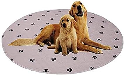 SincoPet Washable Dog Pee Pads with Puppy Grooming Gloves,Puppy Pads,Reusable Pet Training Pads,Large Dog Pee Pad,Waterproof Pet Pads for Dog Bed Mat,Super Absorbing Whelping Pads