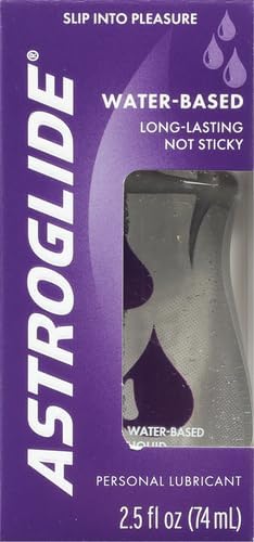 Astroglide Water Based Lube (5oz), Liquid Personal Lubricant, Sex Lube, Long-Lasting for Men, Women and Couples, Safe for Toys