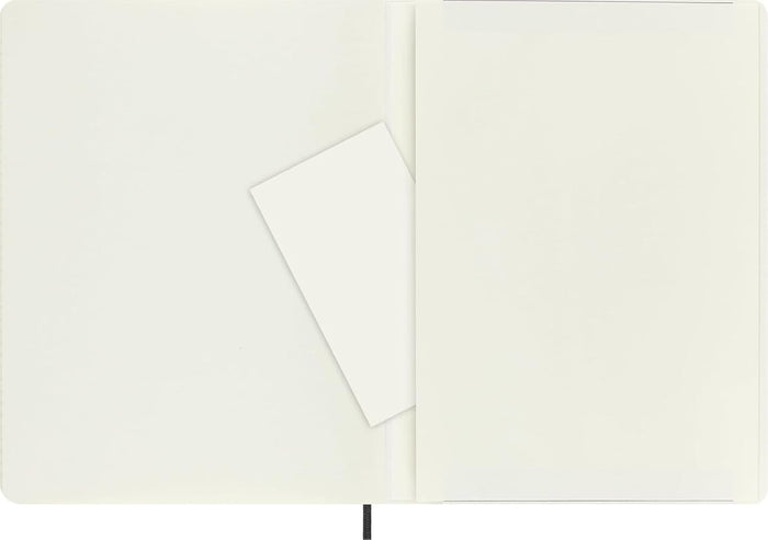 Moleskine Classic Notebook, Soft Cover, XL (7.5" x 9.5") Ruled/Lined, Black, 192 Pages