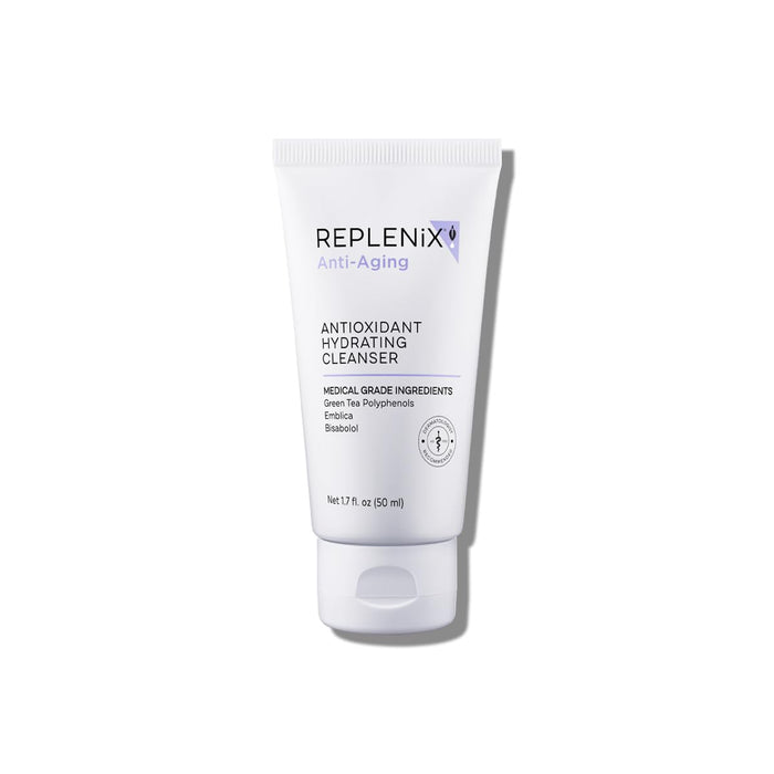 Replenix Antioxidant Hydrating Cleanser, Medical-Grade Gentle Face Wash for Dry & Mature Skin