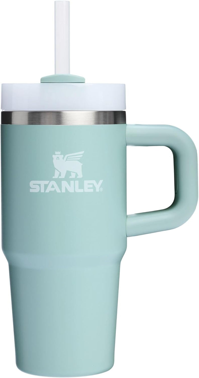 Stanley Quencher H2.0 Tumbler with Handle and Straw 30 oz | Flowstate 3-Position Lid | Cup Holder Compatible for Travel | Insulated Stainless Steel Cup | BPA-Free | Cherry Blossom