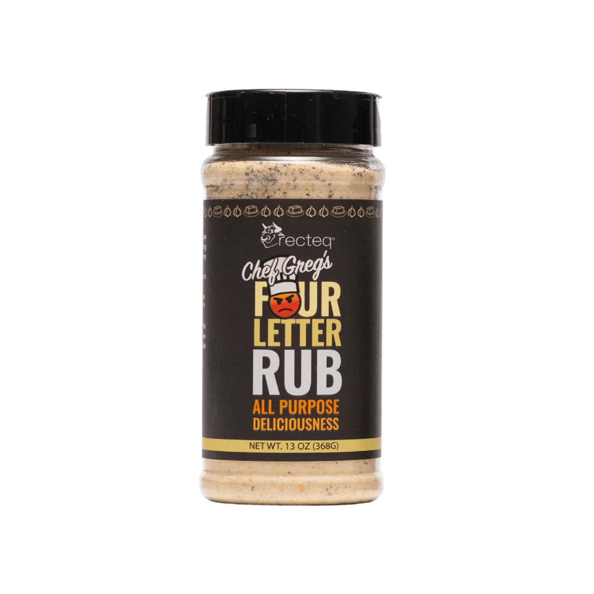 recteq Chef John's Soul Powder BBQ Rub | BBQ Rubs & Spices for Smoking and Grilling | Lemon Pepper with Soul & Heat