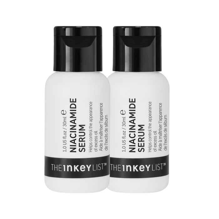 The INKEY List 10% Niacinamide Serum, Lightweight Oil Control Serum Helps with Blemishes and Appearance of Redness, Hydrating 1% Hyaluronic Acid 30ml, 1 fl oz