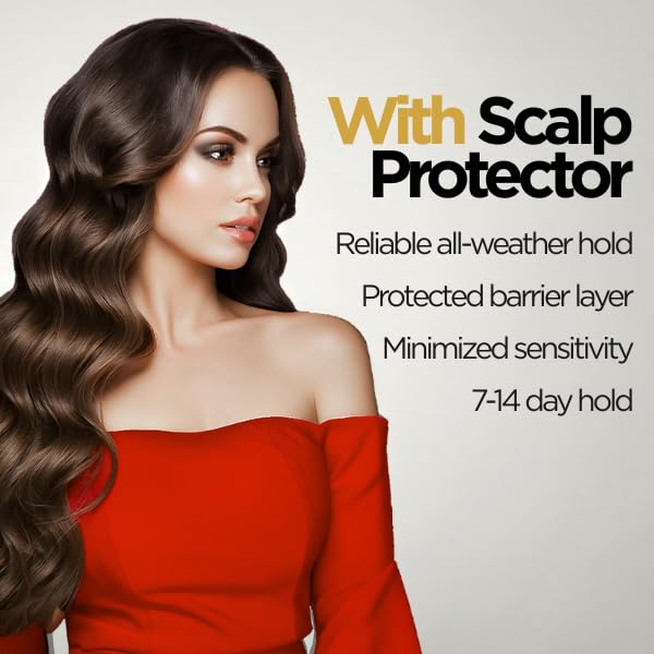Goodscious Scalp Protector, Pre-Bonding Scalp Care Barrier for Hair System Adhesive Tape & Lace Glue, Enhances Wig Adhesive Hair Glue Performance, Skin Protectant from Irritation, 2 oz Spray Bottle