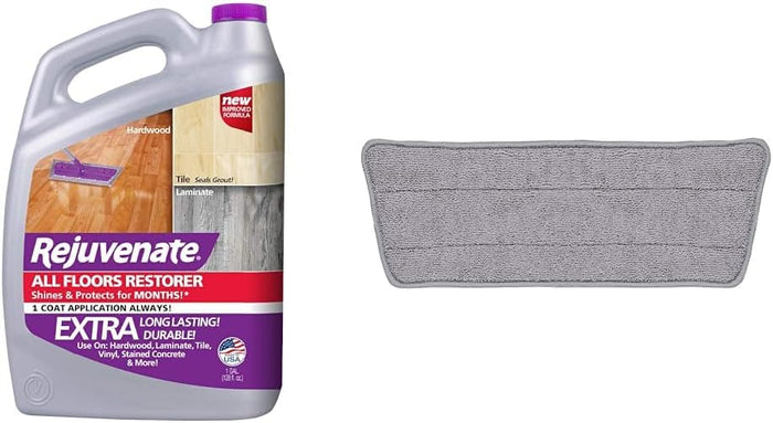 Rejuvenate All Floors Restorer and Polish Fills in Scratches Protects & Restores Shine No Sanding Required