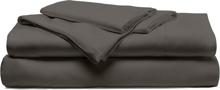 Cariloha Resort 4-Piece Sateen Sheet Set | Blue Lagoon | King | Cooling Sheets for Hot Sleepers