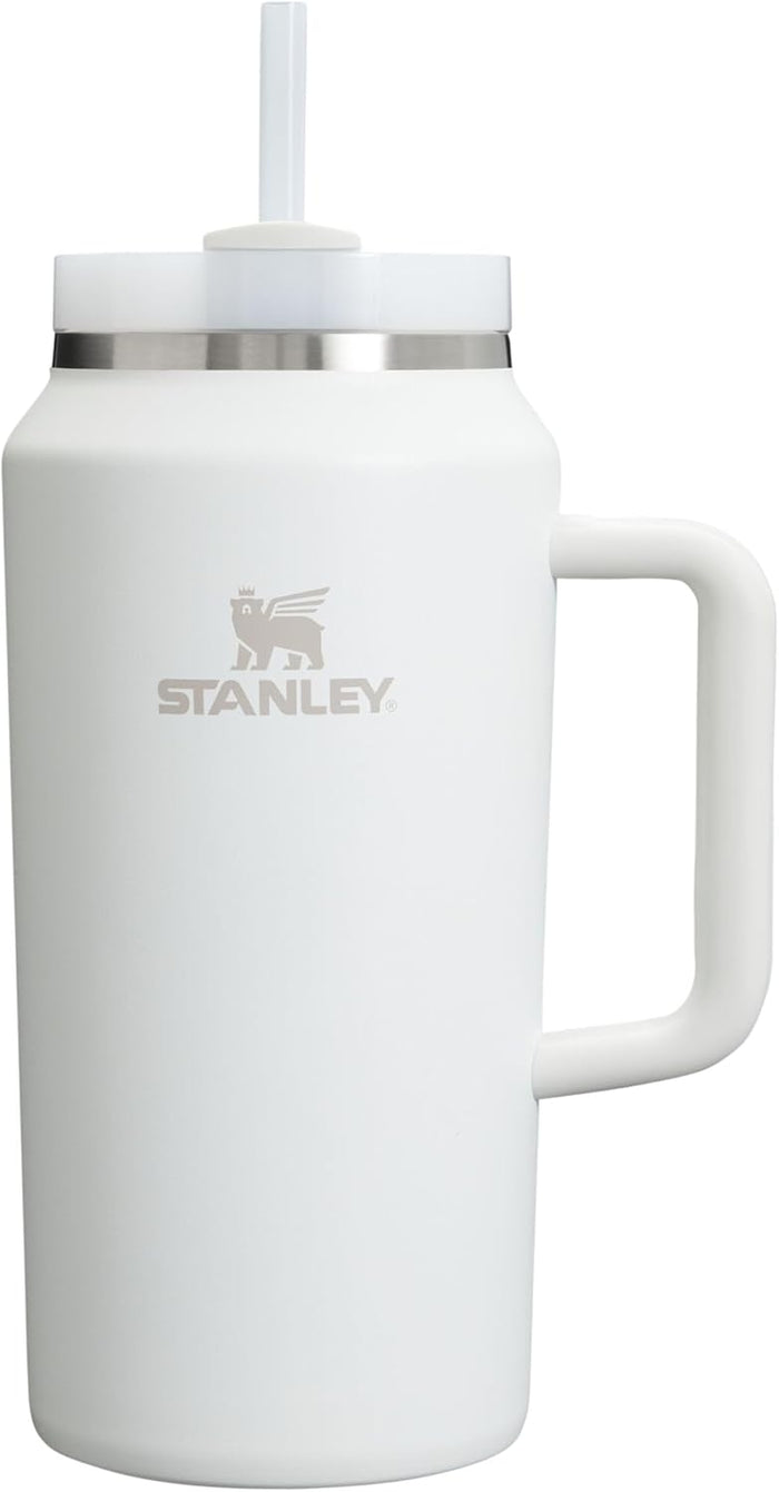 Stanley Quencher H2.0 Tumbler with Handle and Straw 30 oz | Flowstate 3-Position Lid | Cup Holder Compatible for Travel | Insulated Stainless Steel Cup | BPA-Free | Cherry Blossom