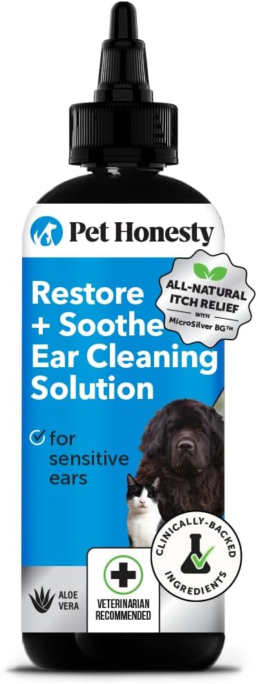 Pet Honesty Chlorhexidine Cat & Dog Seasonal Itch Relief Shampoo, for Allergies, Itching, Skin and Coat Supplement, Helps Shedding, Hot Spots, Deodorizing Dog Shampoo & Grooming Supplies,16oz