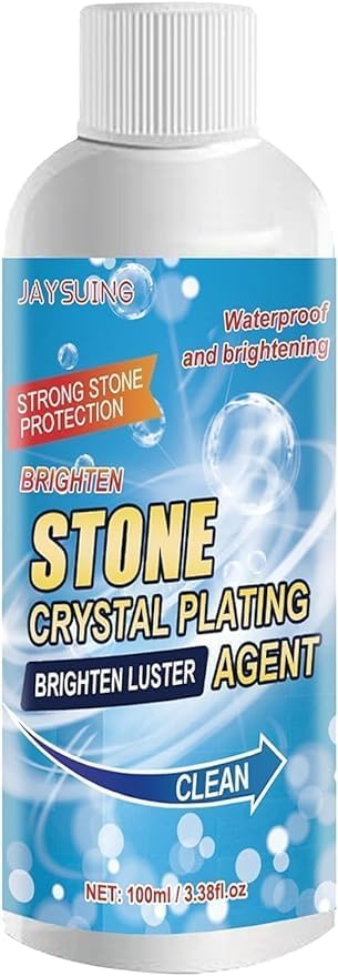 PARSE PERSONAL CARE Multi-Surface Stain Remover Cleaner Nano Stone Crystal Plating Agent, Marble Stone Cleaner Polished For Marble, Floor, Tile & Ceramic Stain Remover