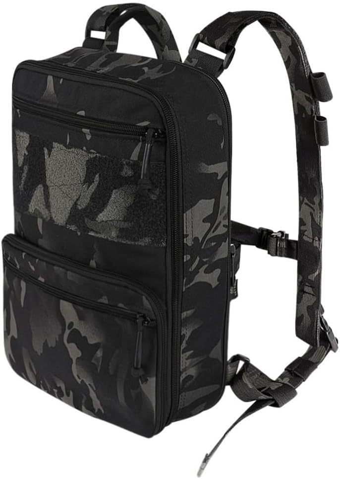 KRYDEX Tactical Expandable Backpack MOLLE Backpack for Travelling Hiking Hunting (RG)