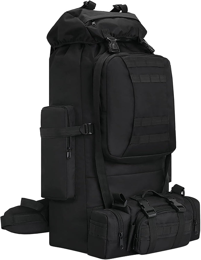 King'sGuard 100L Camping Hiking Backpack Molle Rucksack Military Camping Backpacking Daypack