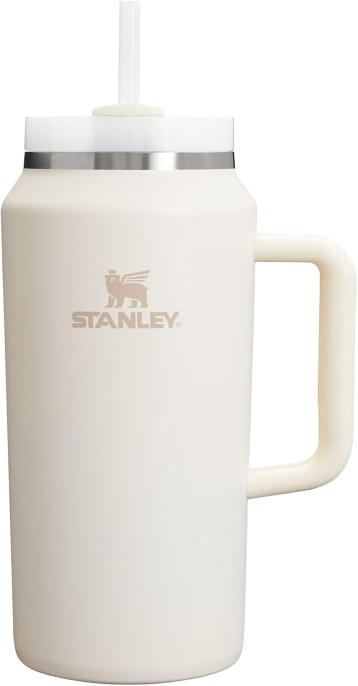 Stanley Quencher H2.0 Tumbler with Handle and Straw 30 oz | Flowstate 3-Position Lid | Cup Holder Compatible for Travel | Insulated Stainless Steel Cup | BPA-Free | Cherry Blossom