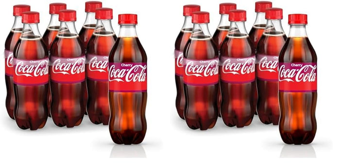 Coca-Cola Soda Soft Drinks, 16.9 fl oz Bottles, 6 Pack - Classic Cola Soft Drink Pack