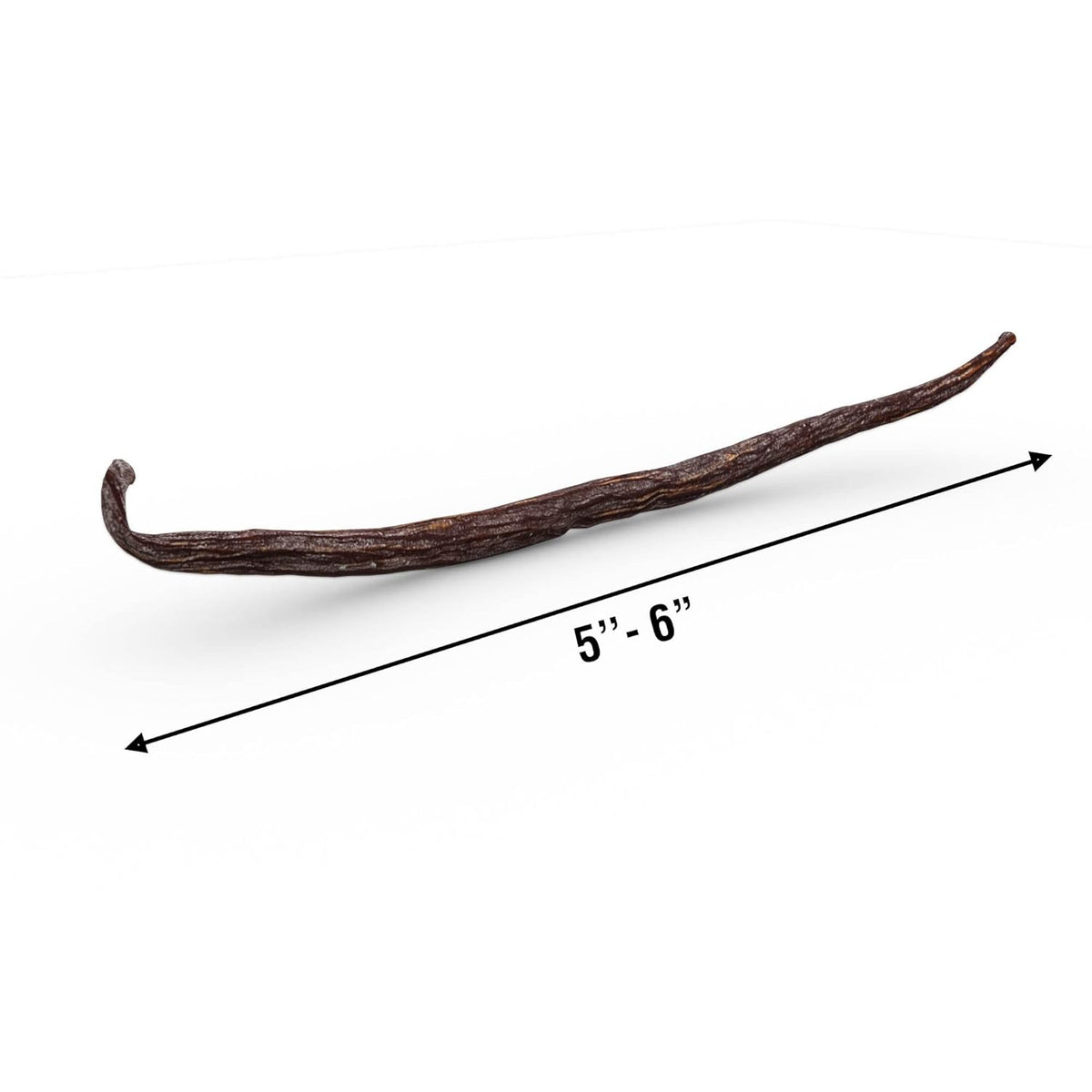 Heart & Harvest Madagascar Vanilla Pods Grade A, 5"-6" Length, Set of 10 Whole Vanilla Beans Perfect for Creating Pure Vanilla Powder & Extract (Pack of 10)