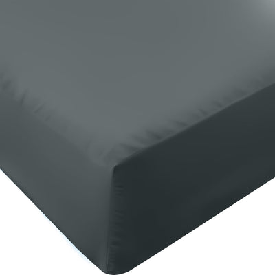 Utopia Bedding Queen Fitted Sheet Soft Microfiber 1 Fitted Sheet Only Grey