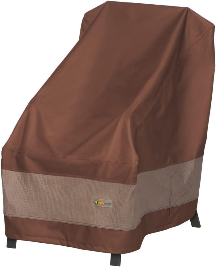 DUCKCOVERS Ultimate Waterproof Patio Lounge Chair Cover, All Weather Protection, Durable Outdoor Lawn Patio Furniture Covers, 32W x 37D x 36H inch, Patio Chair Covers for Outdoor Furniture