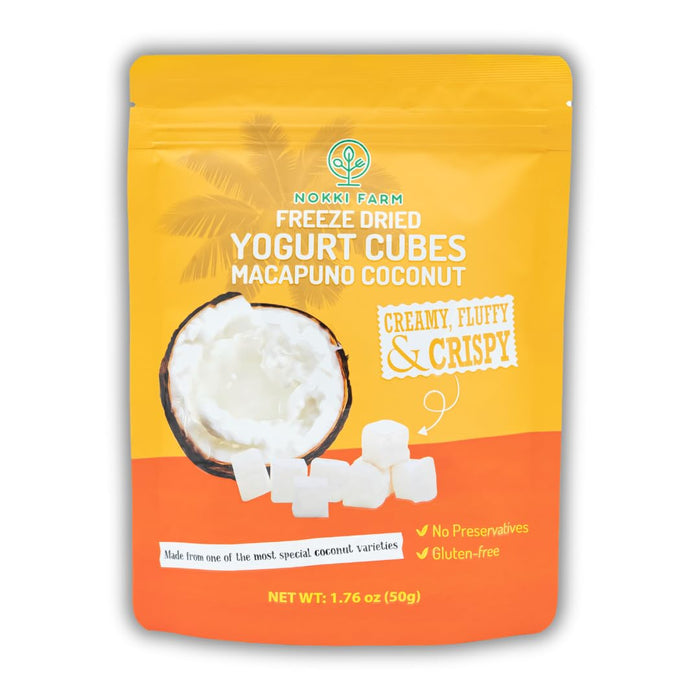 NOKKI FARM Freeze Dried Mangosteen - Healthy & Exotic Tropical Fruit Snacks, No Added Sugar or Preservatives, Kid-Approved, Shelf-Stable & Portable for On-The-Go Snacking - (Pack of 3)
