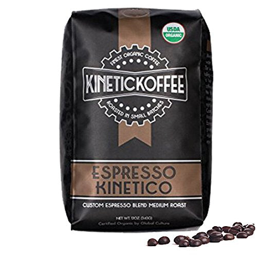 Kinetic Koffee - Breakfast Buzz Medium Roast Coffee - Whole Bean - Smooth & Balanced Flavor - 12 oz Bag – Fresh Roasted Gourmet Coffee Beans