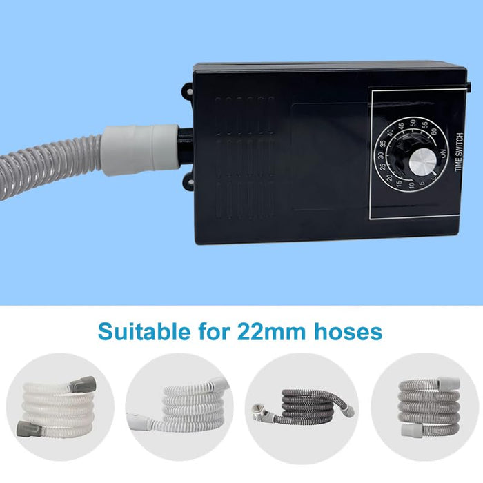 2025 Upgraded Smart Cleaning Machine Kit with Timer - Household Waterproof Storage Bag, Auto Sleep Gear Maintenance, Waterless Operation for Efficient Cleaning