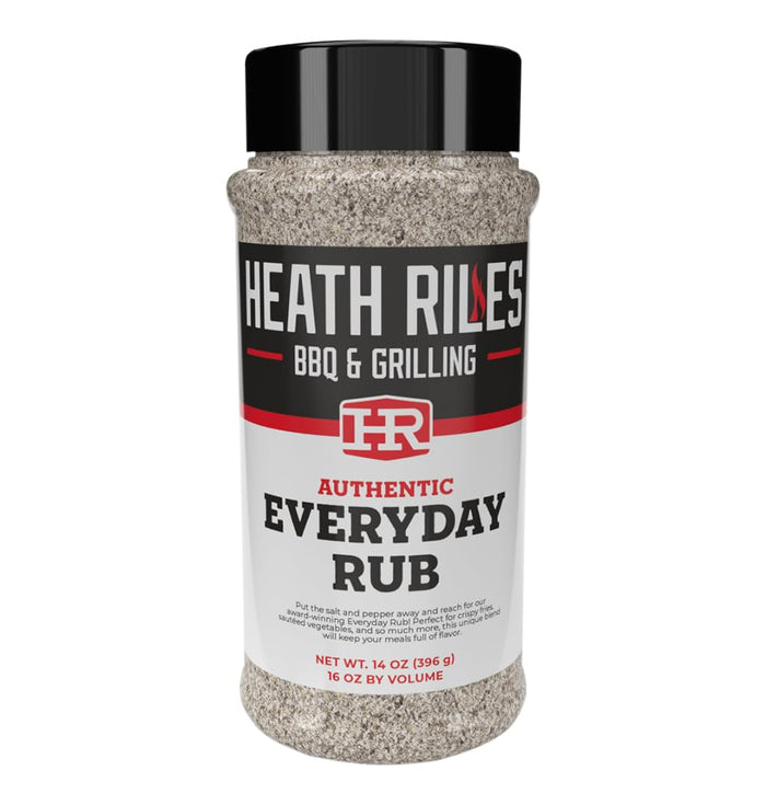 Heath Riles BBQ Rub - Simple Citrus Seasoning, Champion Pitmaster Recipe, Legendary Rubs For Smoking & Grilling, 70+ BBQ Championships, 2 lb./32 oz.