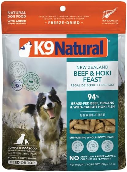 K9 Natural - Grain Free Freeze Dried Dog Food - Lamb, 1.1lb