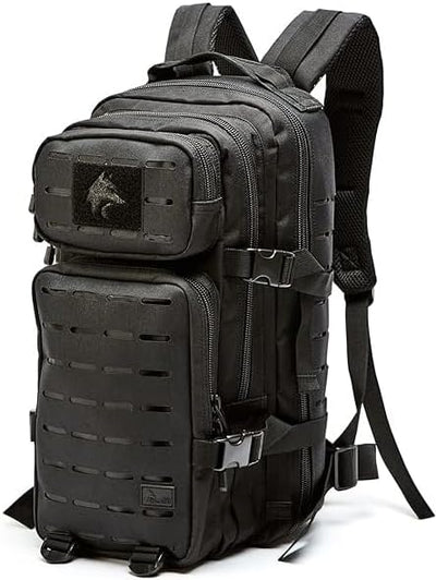 WOLF TACTICAL Molle Backpack Small Tactical Backpack Small Concealed Carry Backpack CCW Backpack Bug Out Bag 24L EDC Daypack