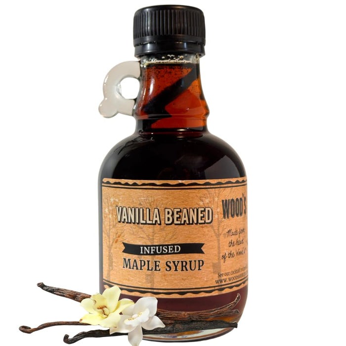 WOODS VERMONT Rum Barrel Aged Maple Syrup, 8.45 OZ