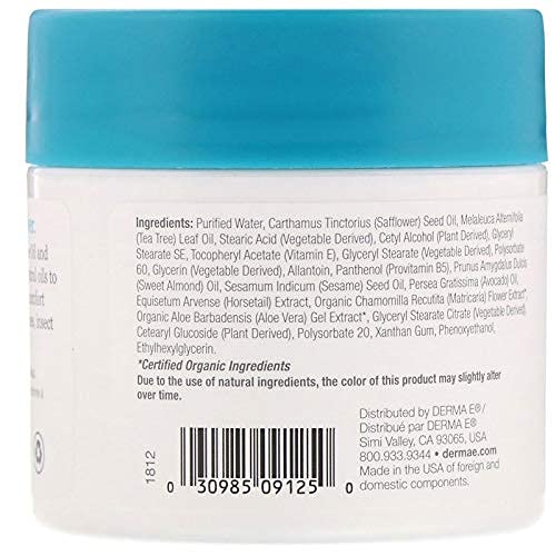 Derma E Tea Tree and Vitamin E Relief Cream, Pack of 2