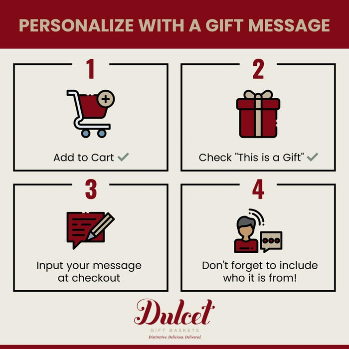 Dulcet Gift Baskets Merry Christmas Gift Baskets for Families Fresh Bakery Sampler Gift Basket Ideal Gift for Holiday Gifting to Women, Business Clients, Neighbors.