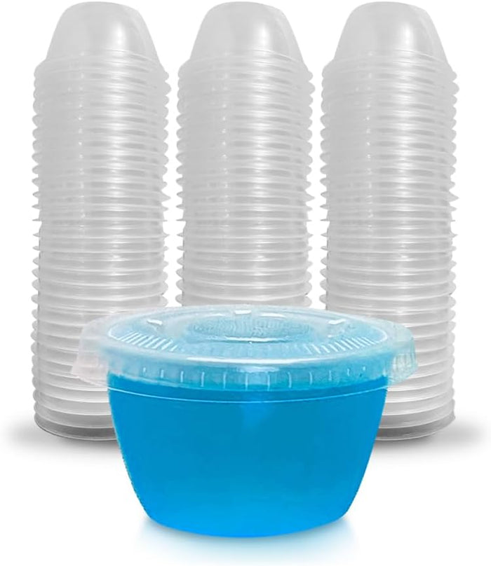 SWOOC Games - Giant Tower Party Game with Hidden Jello Shots - Includes Disposable Cups, Lids & Carrying Case - Stacks up to 5ft - Tipsy Topple Game for Adults - Giant Outdoor Games - Jumbo Bar Fun