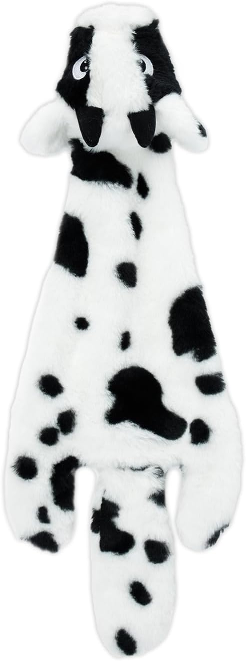 Best Pet Supplies Squeaky Dog Toys with Soft Durable Fabric for Small, Medium and Large Pets Interactive Toy for Indoor Play, Supports Active Biting and Play - 4 Figures, Small