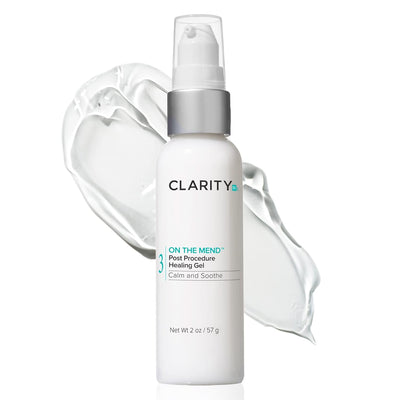 ClarityRx On The Mend Healing Gel, Natural Plant-Based Face & Body Ointment for Post Skincare Treatments