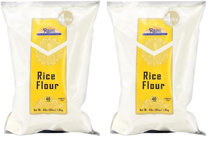 Rani Rice (White) Flour 32oz (2lbs) 908g ~ All Natural | Gluten Friendly | Vegan | NON-GMO | Kosher | Indian Origin